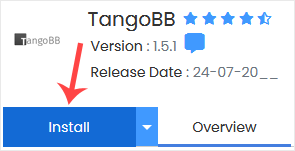 TangoBB install button