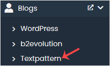 Textpattern softaculous