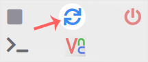 Virtualizor restart vps icon