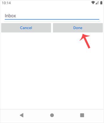 Android inbox create android cpanel