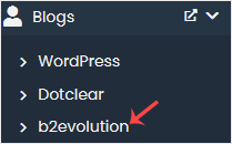 B2evolution softaculous