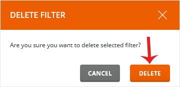 Da filterremove confirmation