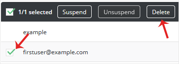 Da ftpuser delete