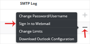 Da sign into webmail plus