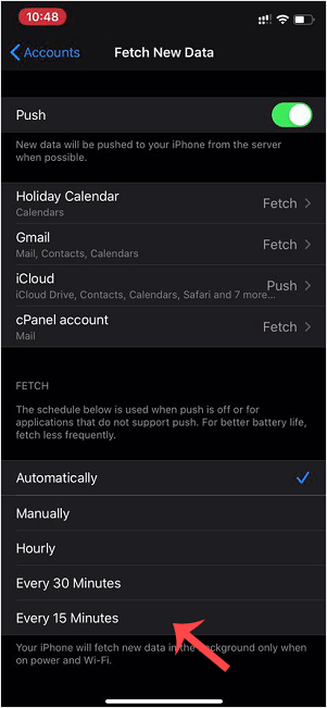 Fech select apple