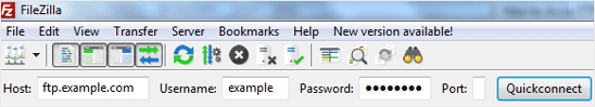 Ftp access filezilla connect