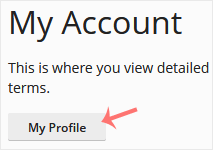 Plesk myprofile client