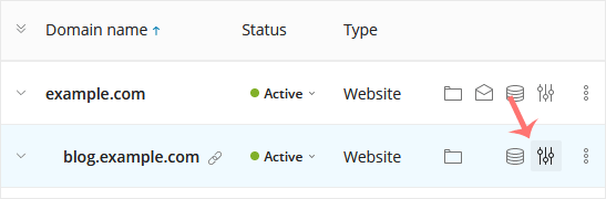 Plesk open subdomain