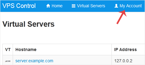 Solusvm email address change
